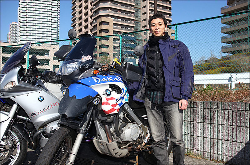 横浜からBMW F650GS 2024 ダカール シングルsingle